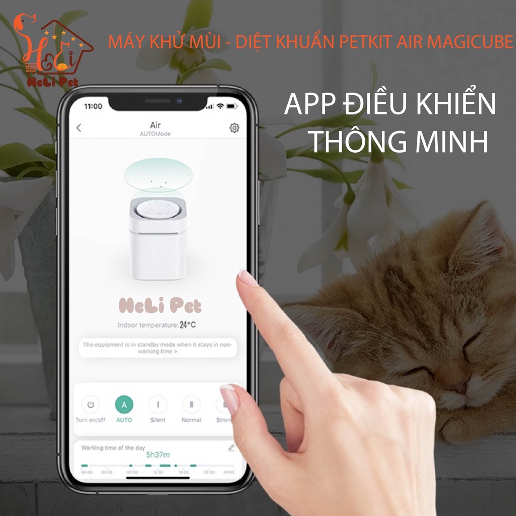 Máy Khử Mùi Hôi Thú Cưng Thông Minh - PETKIT AIR MAGICUBE