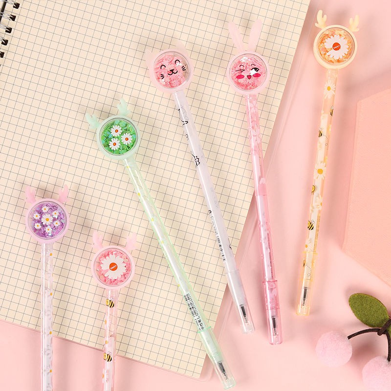 Bút bi họa tiết đáng yêu dễ thương kiểu Hàn Quốc dành cho các cô gái