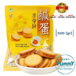 Bánh quy trứng muối Đài Loan (Gói 500 gram)