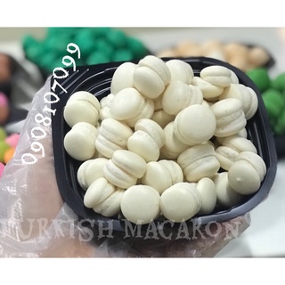 Bánh MACARON -32viên mini(Bánh kết hợp với mứt trái cây - giảm độ ngọt)