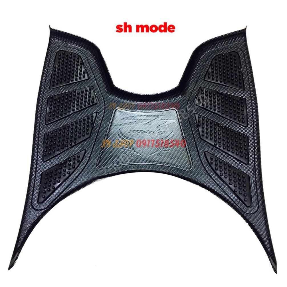 THẢM ĐỂ CHÂN SƠN CARBON HONDA SH 2012 - 19, SH MODE, AB, LEAD, VISION  Ảnh thật Sp