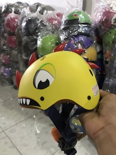 Mũ Bảo Hiểm Khủng Long Cho Bé - An Toàn Tuyệt Đối, Dễ Thương, Bé Thích Mê! ( DÀNG CHO BÉ 2-5 TUỔI)