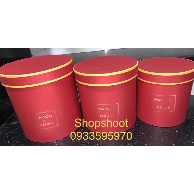 Set 3 hộp cắm hoa