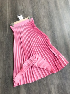 Chân váy H&M màu hồng ( Pleated skirt )