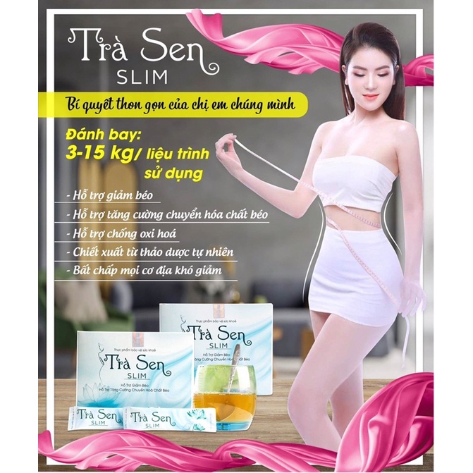 Combo 7gói Test Giảm Cân Trà Sen Slim