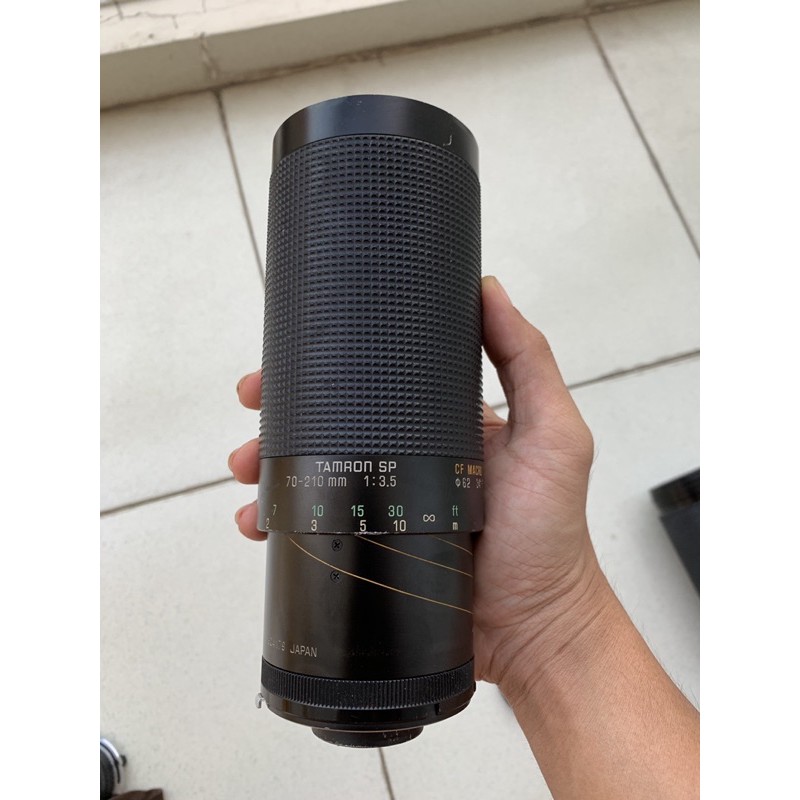 Ống kính máy ảnh tamron 70 210 f3.5