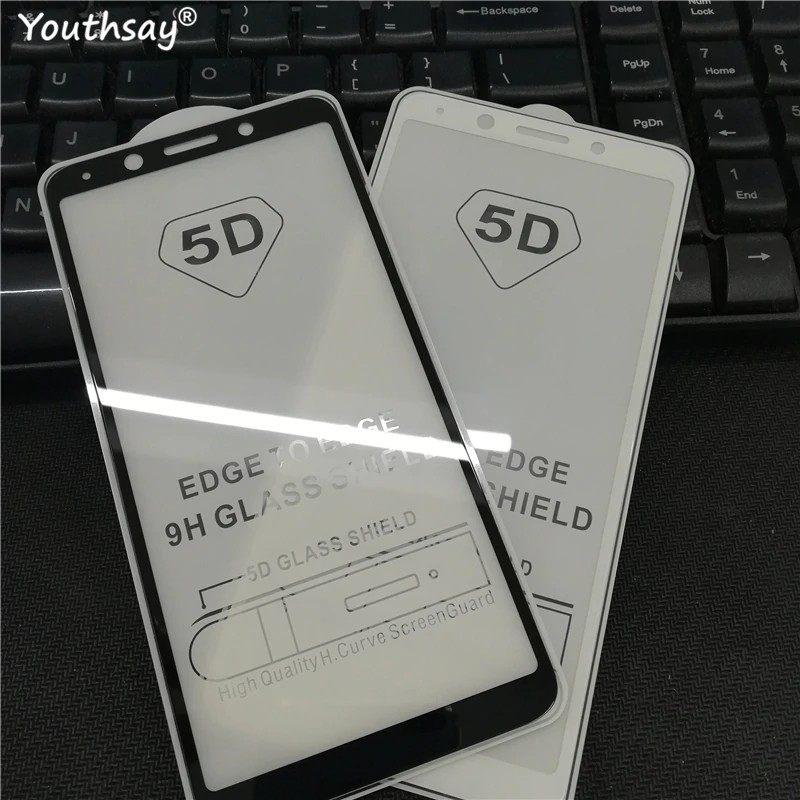 Miếng Dán 5D Full Màn Cho Oppo F5 - 2 Màu Đen + Trắng, Kính 5D Loại Xịn