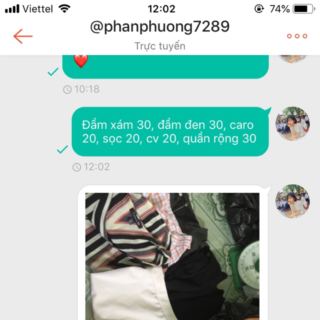 Khách chốt live