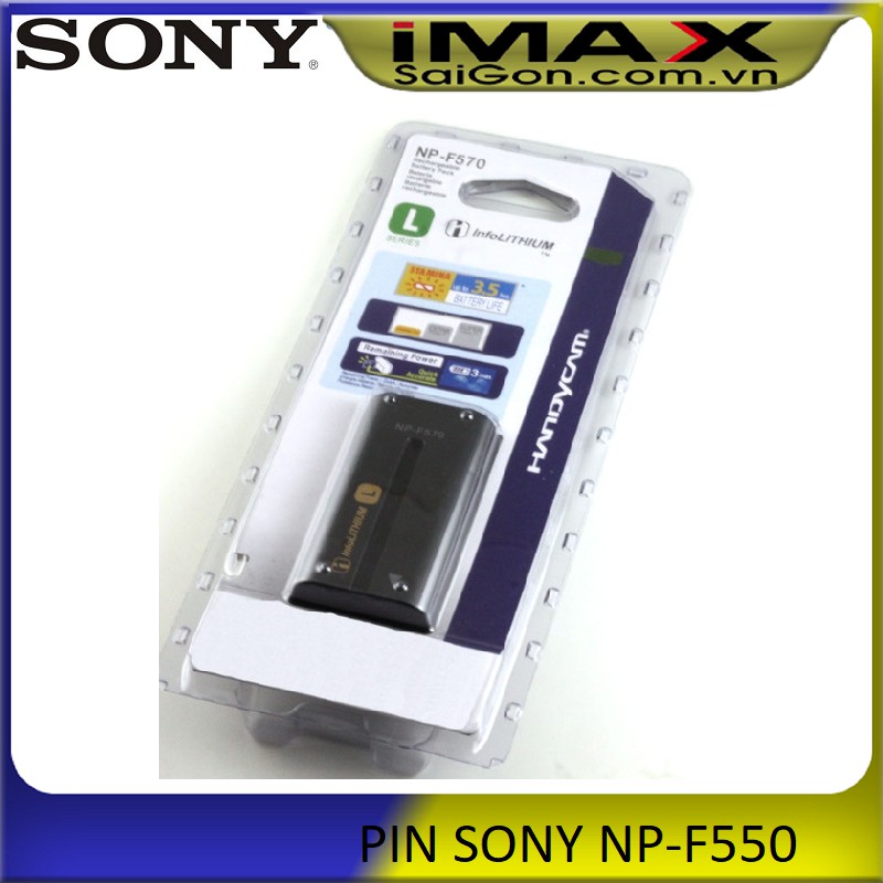 PIN SONY NP-F550, DUNG LƯỢNG CAO