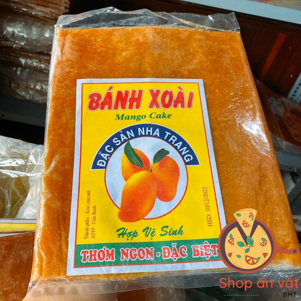 Bánh tráng xoài vuông chua chua ngọt ngọt bánh tráng xoài đặc sản Nha Trang - 14020080