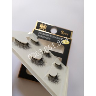 Lông mi 3D, lông mi chồn (3D-15)