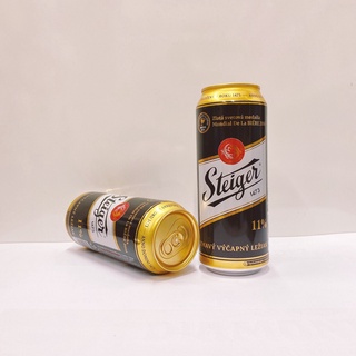 Combo 2 lon Bia Steiger Đen 500ml - Tiệp