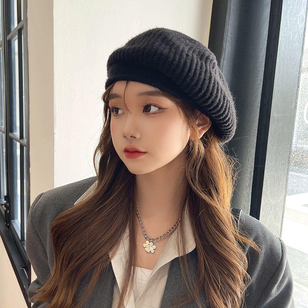 Mũ Nồi Dệt Kim Co Giãn Mềm Mại Thời Trang VANES1 Cho Nữ