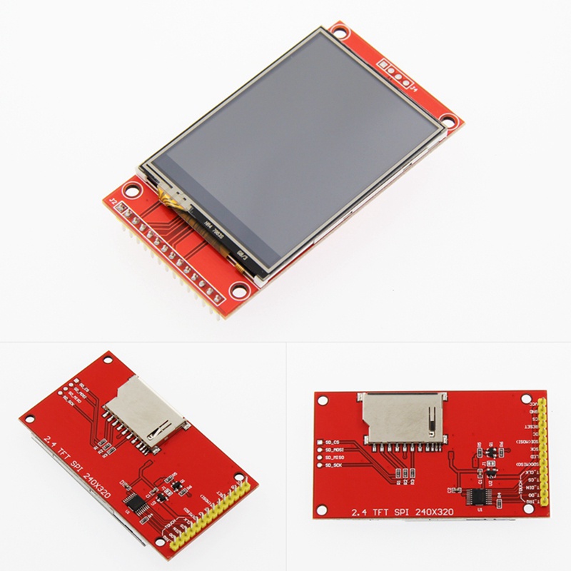 2.4 Inch 320x240 SPI Serial TFT LCD ule Display Screen with Press Panel Driver IC ILI9341 for MCU