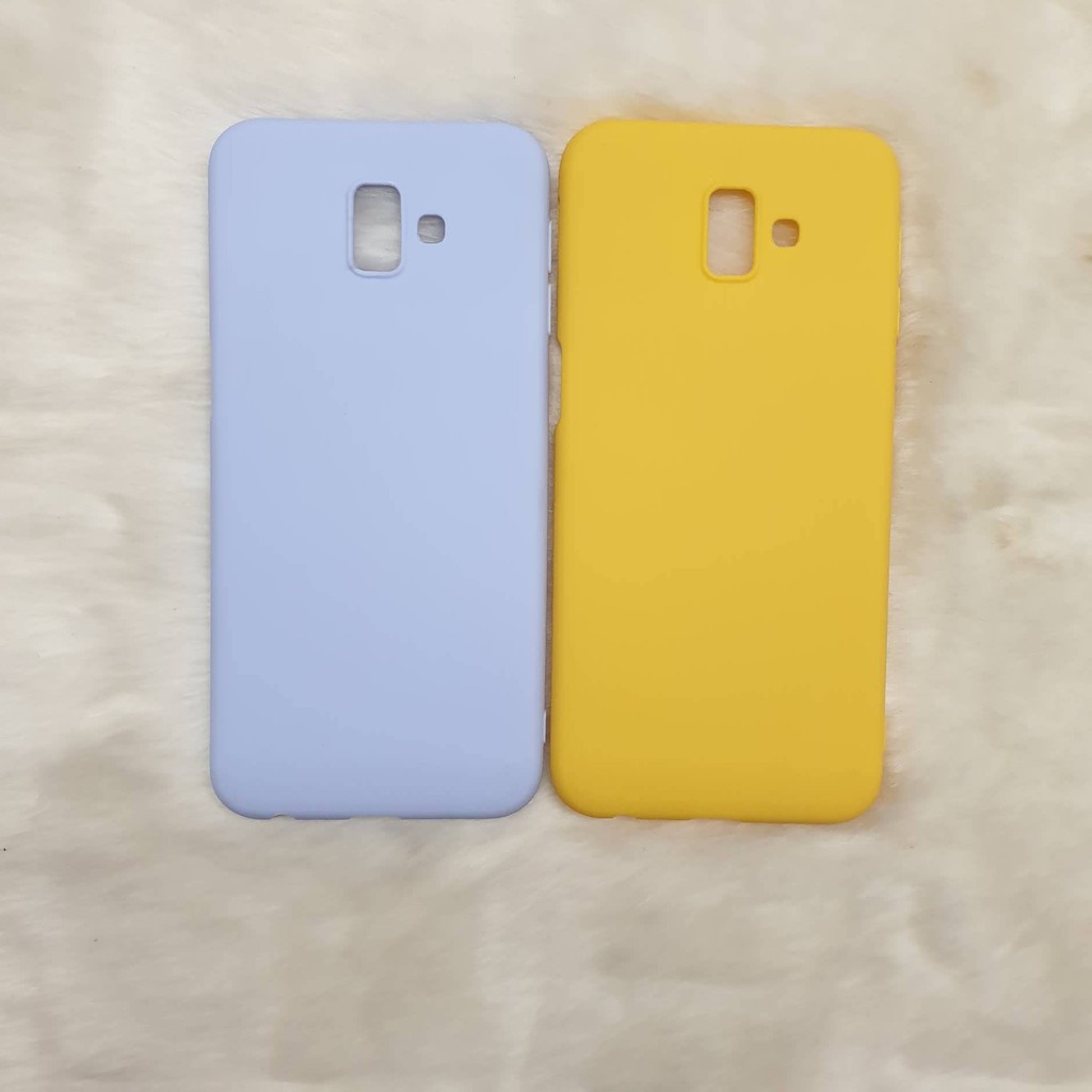 Ốp Lưng Silicon Dẻo Màu Samsung J6 Plus | BigBuy360 - bigbuy360.vn