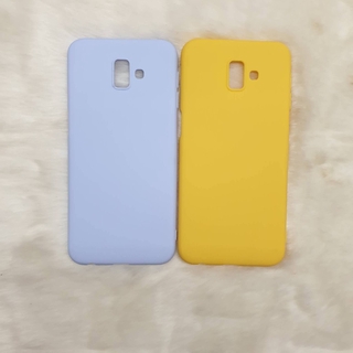 Ốp Lưng Silicon Dẻo Màu Samsung J6 Plus