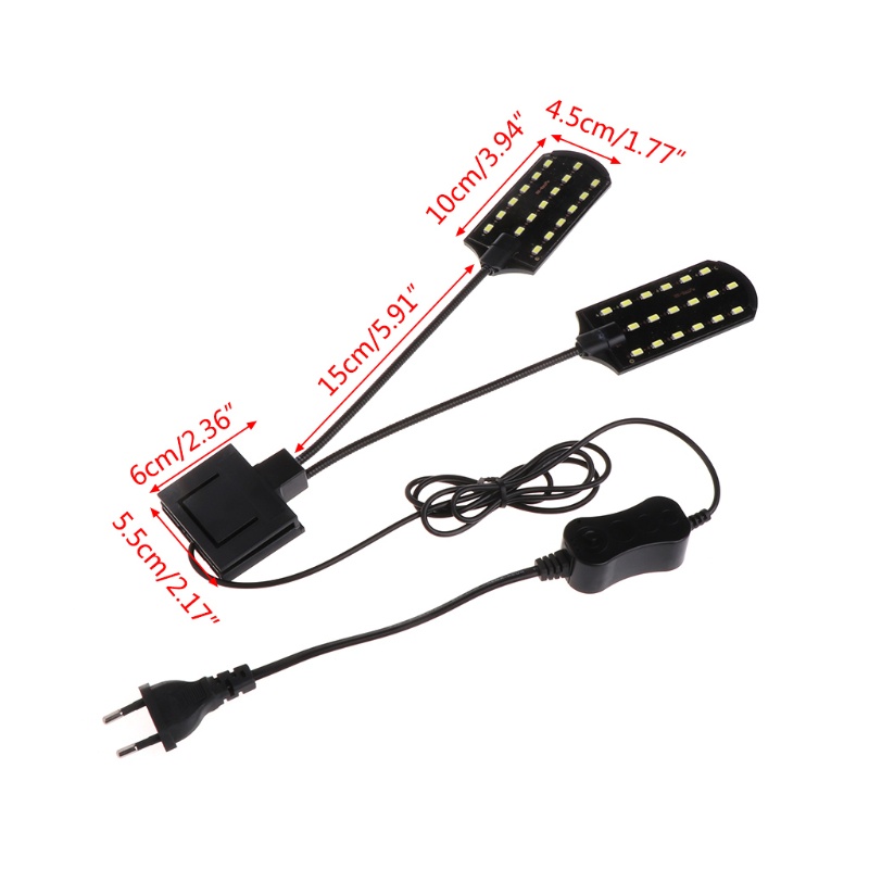 Đèn LED 32 Bóng Dạng Kẹp Tiết Kiệm Năng Lượng Cho Bể Cá