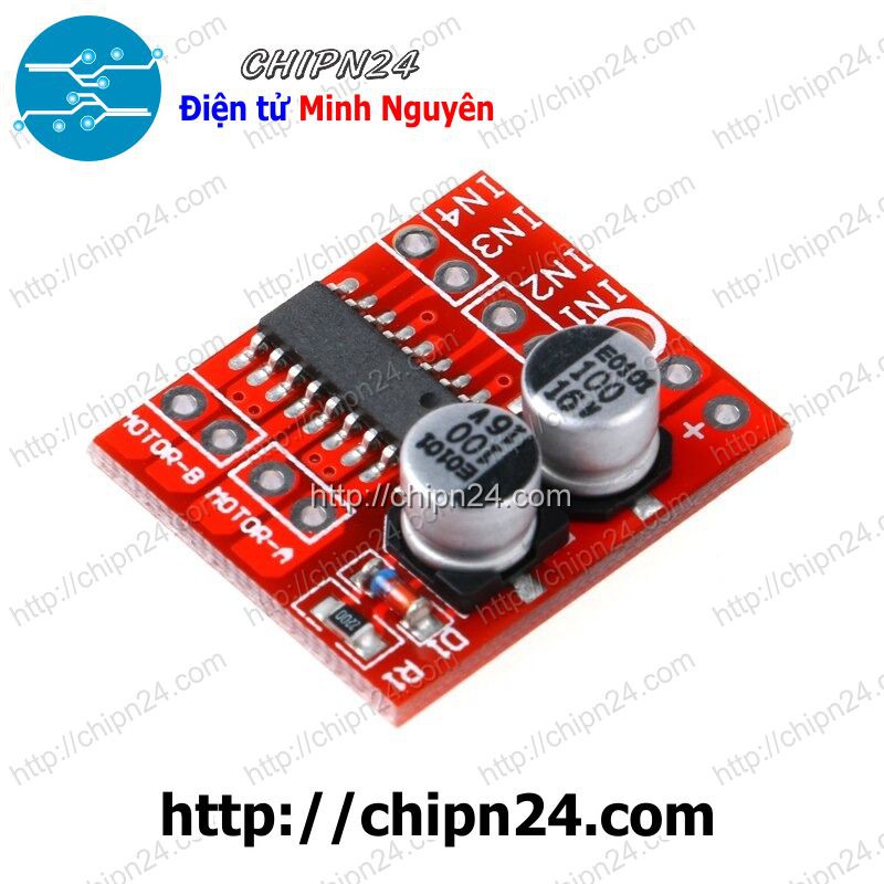 [1 CÁI] Mạch điều khiển động cơ DC Mini 2 cầu H MX1508