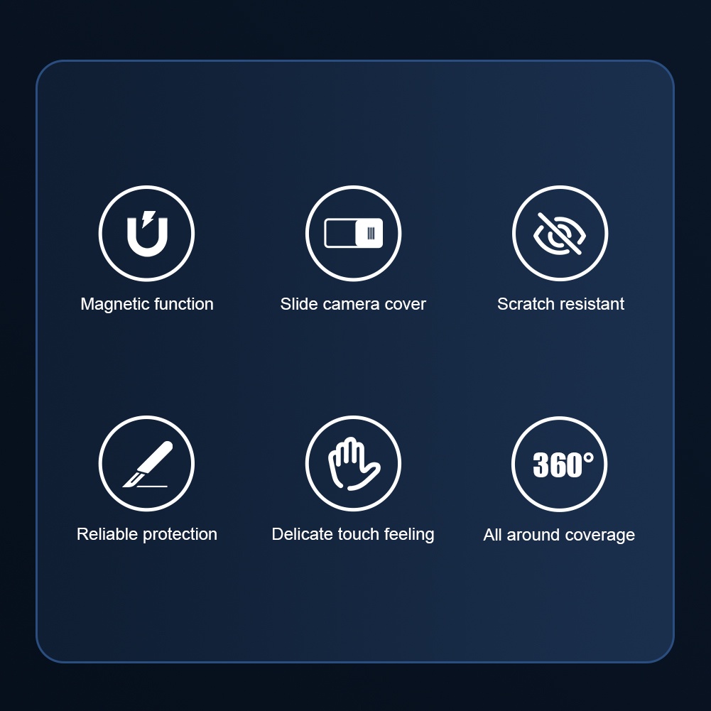 Ốp điện thoại Nillkin bằng tpu + pc chống sốc có nắp trượt bảo vệ camera thích hợp cho iPhone 14 Pro