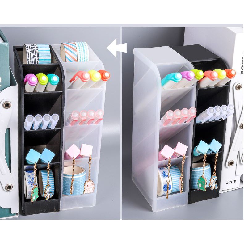 Hộp đựng bút, mỹ phẩm 4 tầng tiện lợi