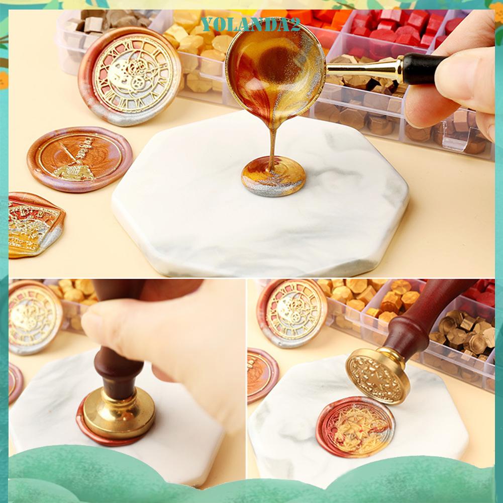 200 Viên Sáp Hình Bát Giác Dùng Đóng Dấu Niêm Phong Bì Thư