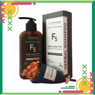 Dầu gội ngăn rụng tóc F5, giảm rụng tóc, kích thích mọc tóc hiệu quả, an toàn, nhanh chóng, không gây kích ứng