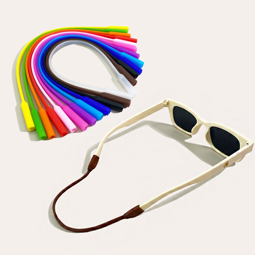 Dây Đeo Mắt Kính Co Giãn Chống Trượt Màu Sắc Đơn Giản
