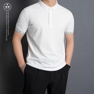 Siêu phẩm hè 2020 Áo polo viền cổ tay thêu chữ