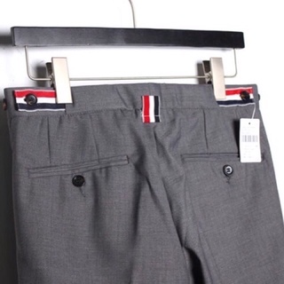 TB - QUẦN ÂU NAM NỮ CHINO PANTS, ĐEN VÀ XÁM, VIỀN LAI/ GẤU QUẦN, ĐỦ TAGS, CAO CẤP, CỜ SAU LƯNG, MENSWEAR WOMENSWEAR PANT