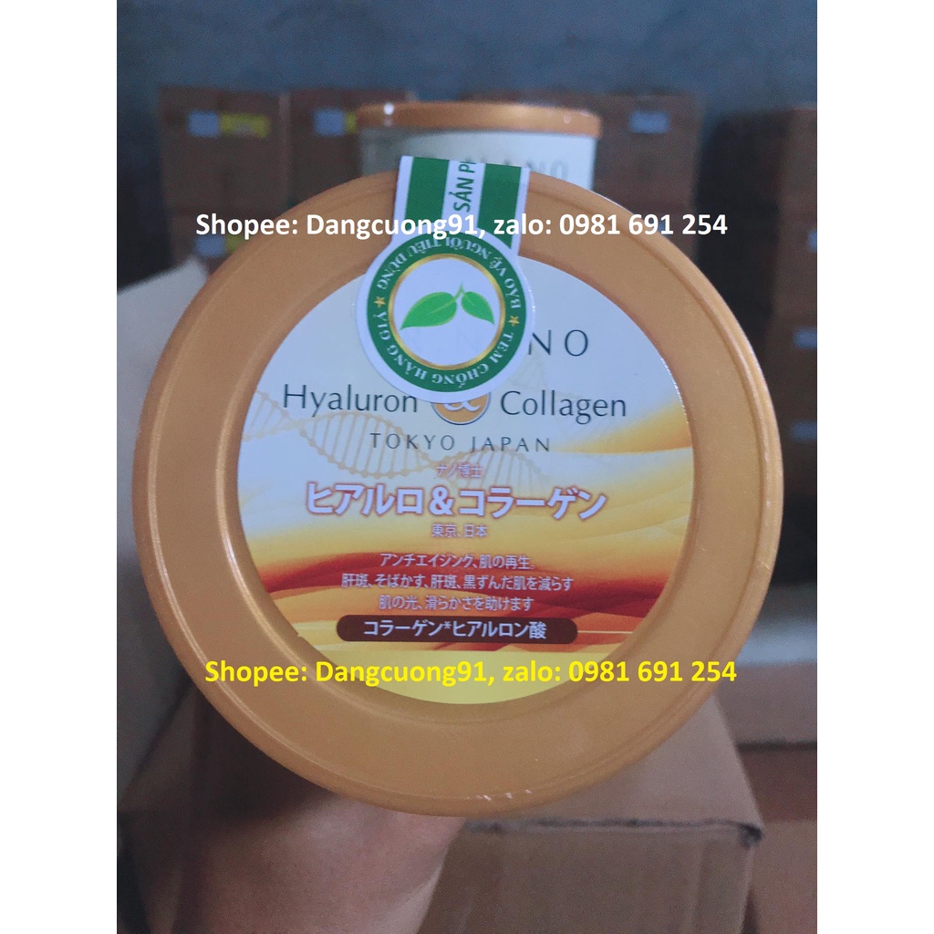 Sữa Bột DR.Nano Hyaluron &amp; Collagen Tokyo Japan Bổ Sung Collagen Giúp Tăng Cường Nội Tiết Tố Nữ, Tăng Kích Thước Vòng 1