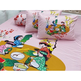 Drap thun lạnh 5D cao cấp ( 3 màu)