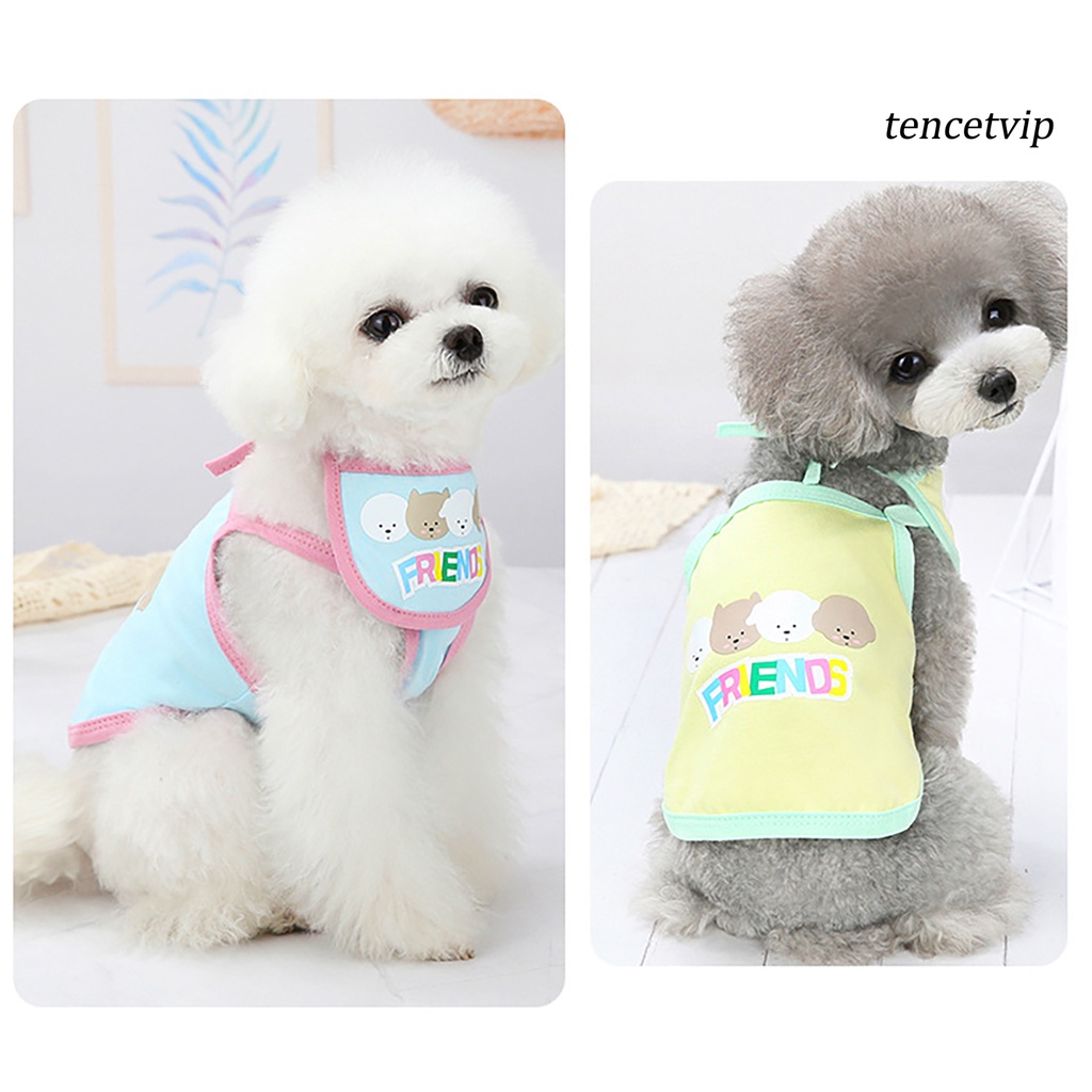 Áo Thun Cotton Màu Trơn Thoải Mái Cho Thú Cưng