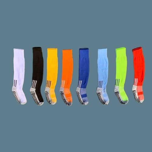 Vớ đá banh chống trượt loại dài, Tất chống trơn trượt bóng đá,  cổ cao hàng cao cấp dùng cho thể thao, bóng đá.