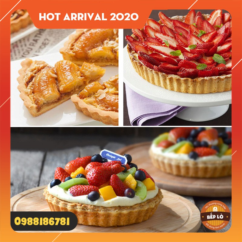 Khuôn bánh tart chống dính đế rời CHẤT LƯỢNG CAO - Dụng cụ làm bánh [HÀNG MỚI VỀ]