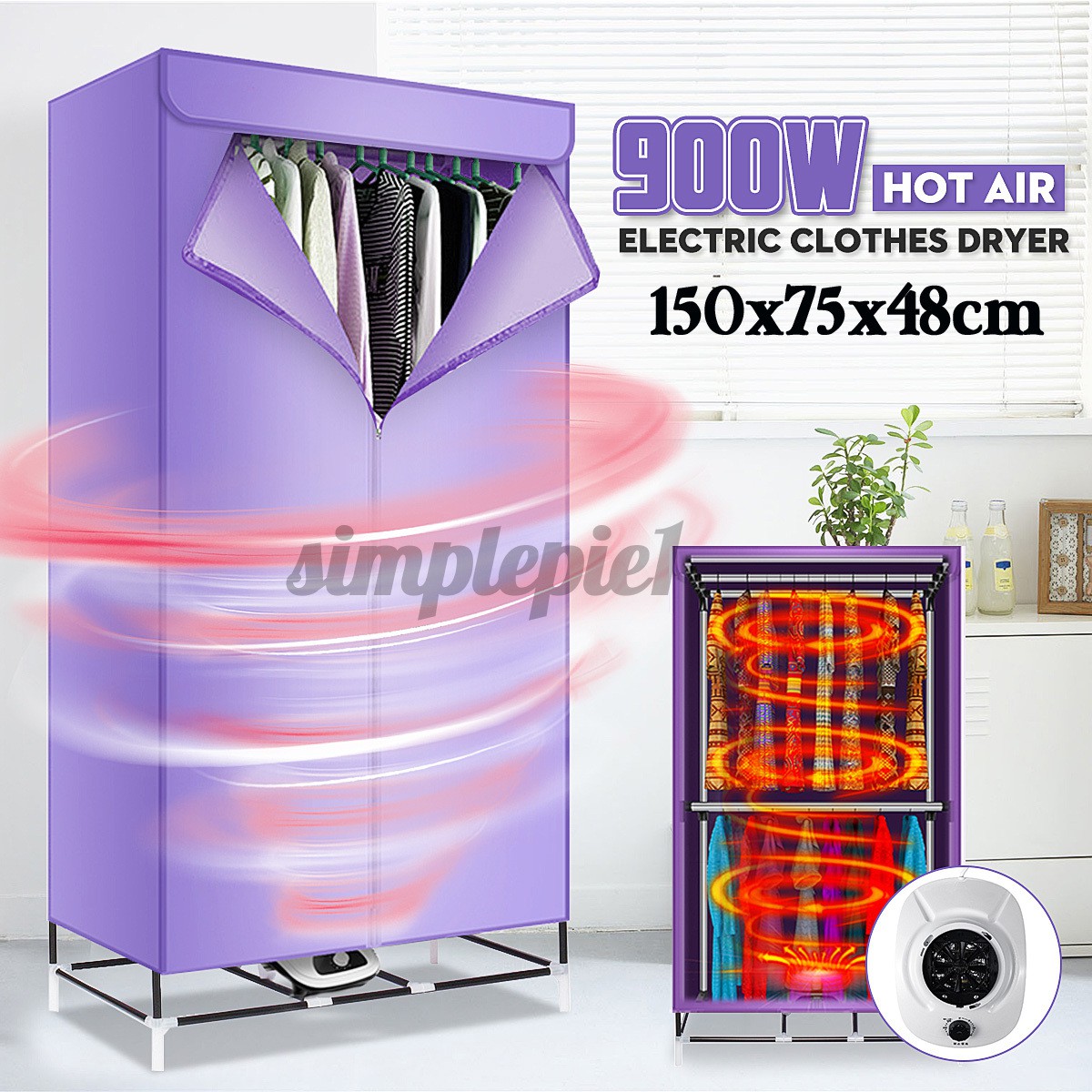 Máy Sấy Khô Quần Áo 3010hoo3011900w