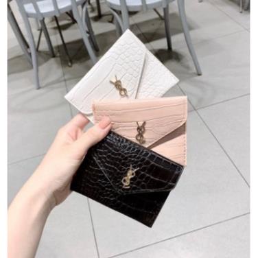 Ví nữ ngắn mini cầm tay nhỏ gọn cao cấp cực sang - xinh  Y8L da rắn  PK Tkutrang