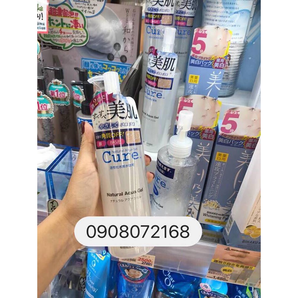 Gel Tẩy Tế Bào Chết Cure Natural Aqua Gel