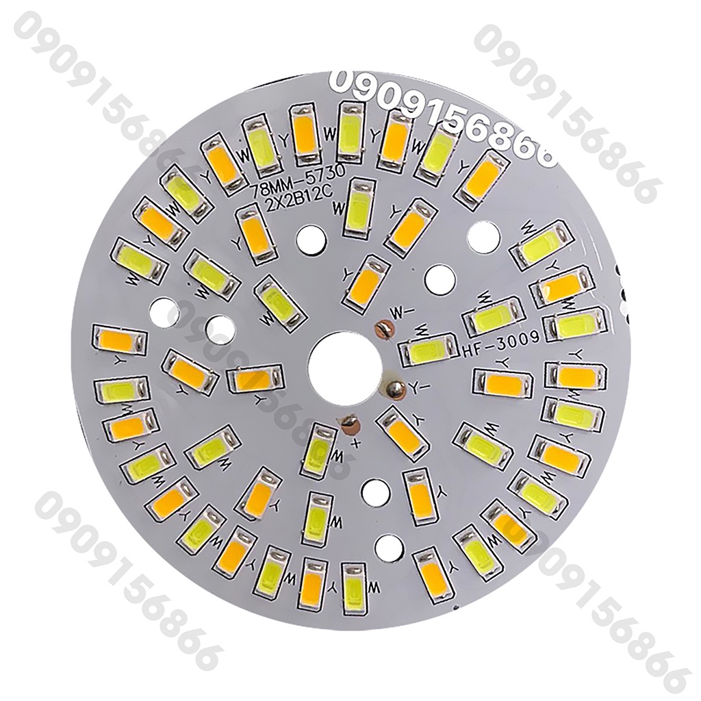 Led vỉ tròn 3 màu 3w-5w-7w-9w-12w