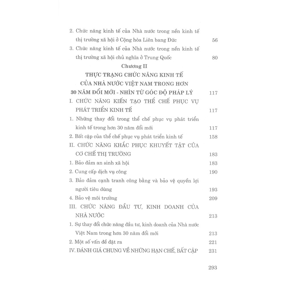Sách - Chức Năng Kinh Tế Của Nhà Nước Trong Hơn 30 Năm Đổi Mới - Nhìn Từ Góc Độ Pháp Lý | BigBuy360 - bigbuy360.vn