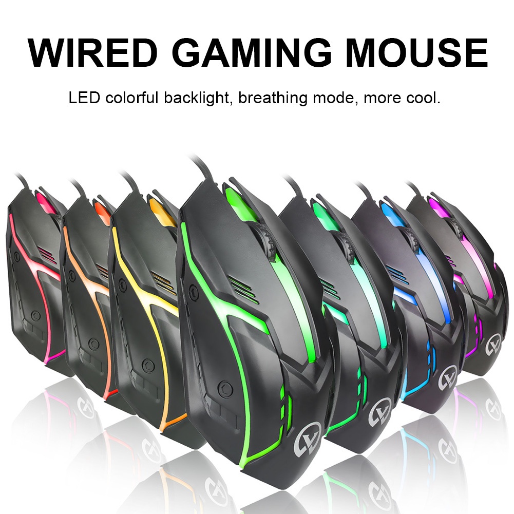 YZYT G813 2400DPI Gaming Mouse Ergonomic Wear-resistant High-performance with Four-button Mouse