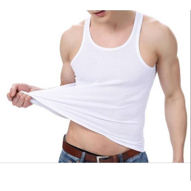 (55-75kg)ÁO BA LỖ NAM CAO CẤP 100% COTTON (HÀNG VNXK)