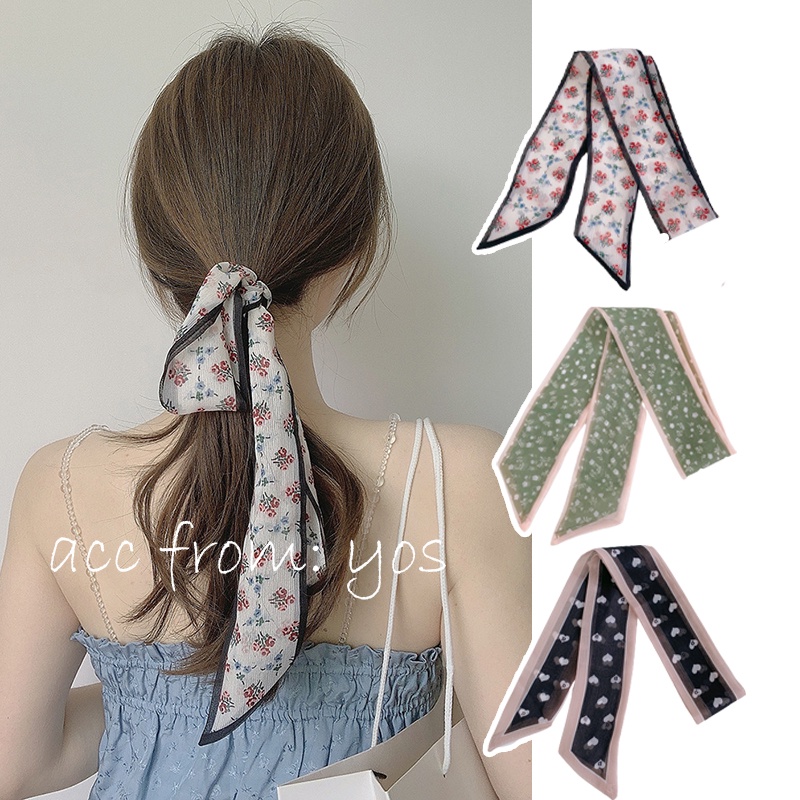 Khăn vải buộc tóc Hàn Quốc xinh xắn cho nữ