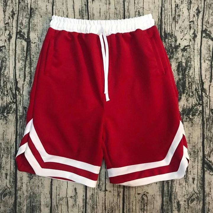 UNISEX - SHORT 2V ĐỎ - SHORT DOUBLE V