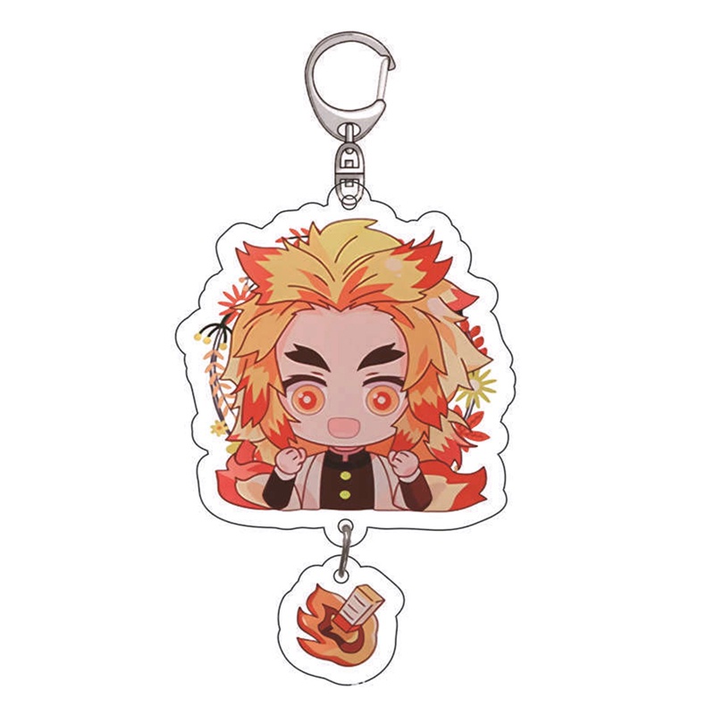 Móc Khóa Họa Tiết Nhân Vật Kimetsu No Yaiba Dễ Thương