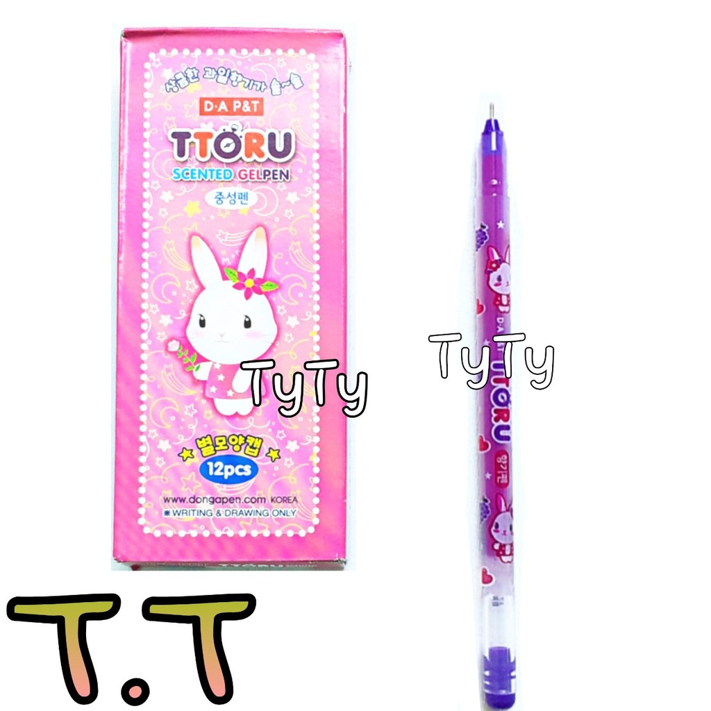 Hộp 12 Bút GEL Nho TTORU