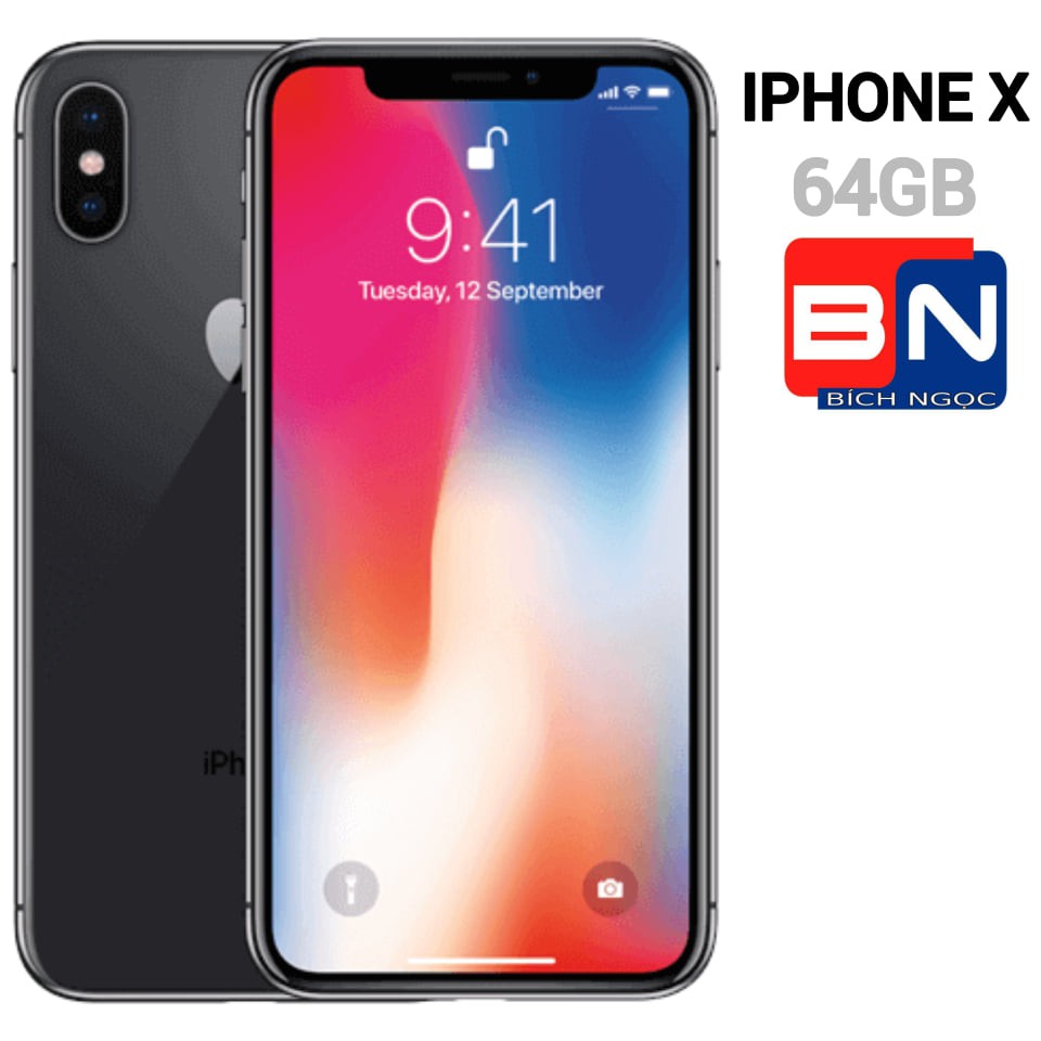 [Mã ELMTC8 hoàn 7% xu đơn 8TR] Điện thoại Apple iPhone X 64GB (bản 1 sim ) - Hàng nhập khẩu mới