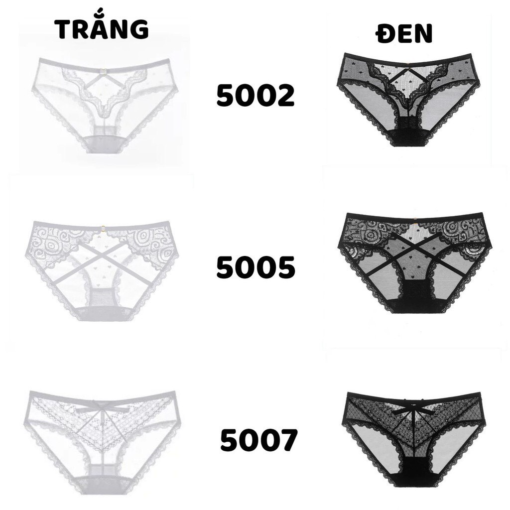 Quần Lót Nữ - Quần Lót Nữ Ren đan chéo thiết kế Cao Cấp mềm mại sexy DAN STORE MÃ 500X