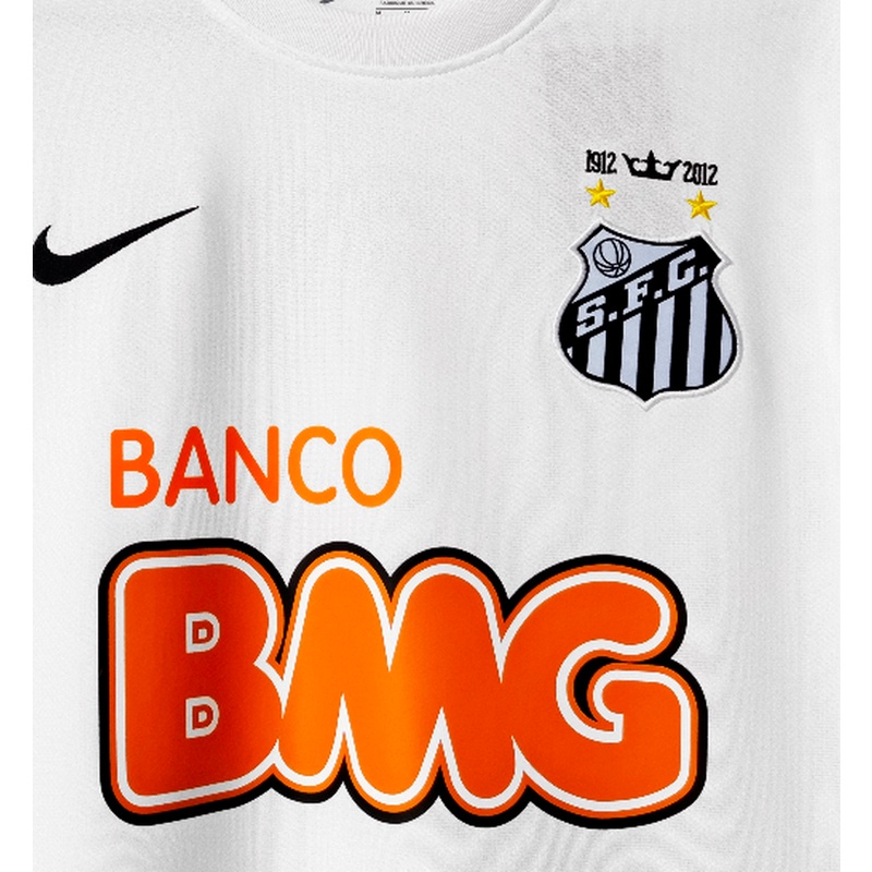 Áo Thun Bóng Đá Đội Nhà Santos retro Mùa 2013 Cho Nam