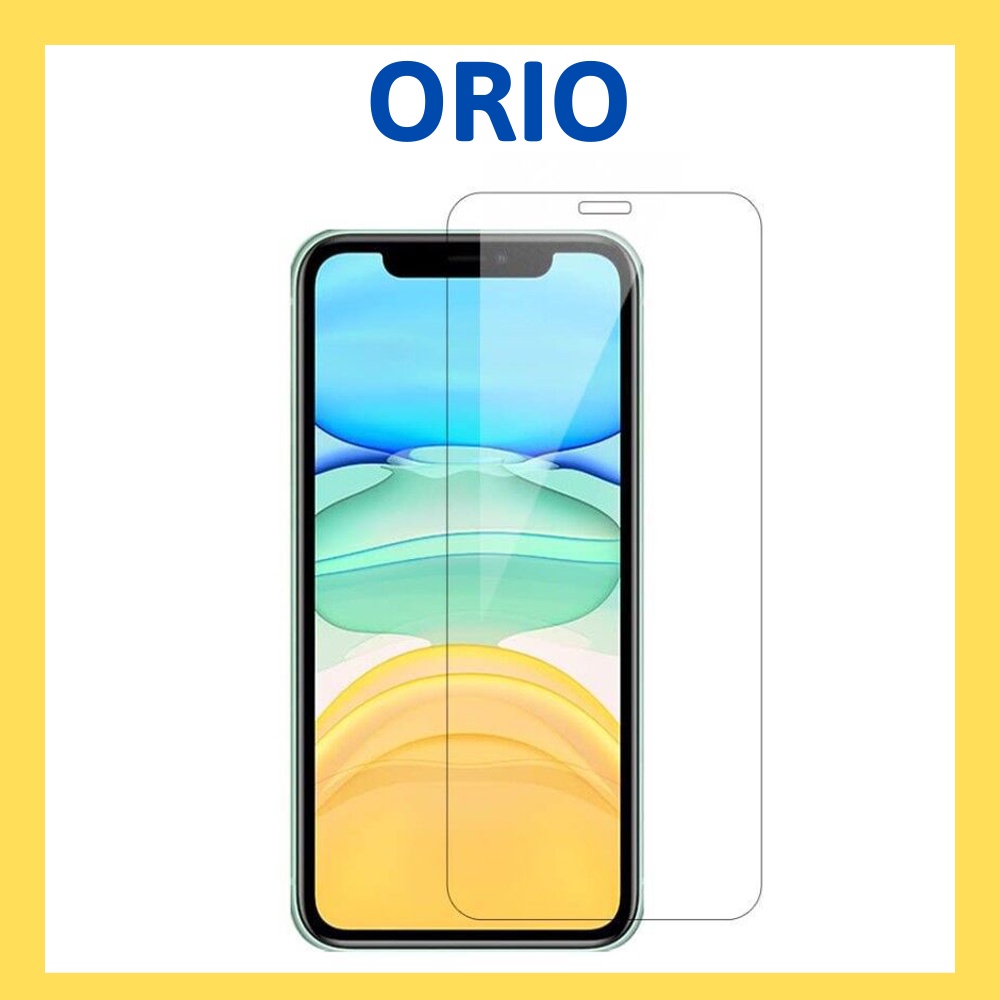 Kính cường lực iphone 2.5D trong suốt 5/5s/6/6s/7/7plus/8/8plus/plus/x/xr/xs/11/12/13/mini/pro/max - ORIO CL-F