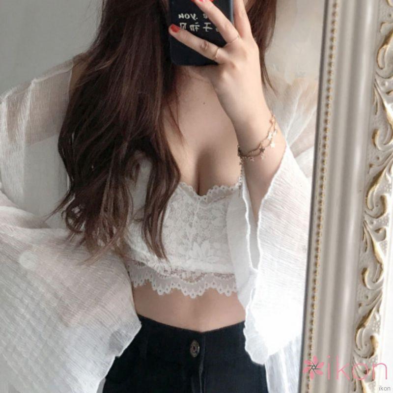 Áo ngực ren có mút không gọng mềm mại